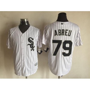 2016 MLB FLEXBASE Chicago White Sox 79 Abreu white jerseys 2